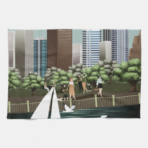 Paño De Cocina Paisaje urbano