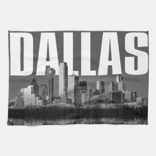 Paño De Cocina Paisaje urbano de Dallas