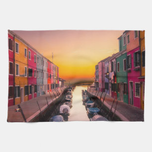 Paño De Cocina Paisaje urbano de Italia