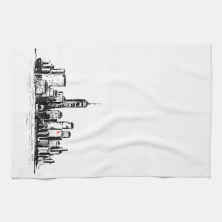 Paño De Cocina Paisaje urbano de NY