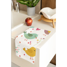 Paño De Cocina Pájaros de Amor Encantadores