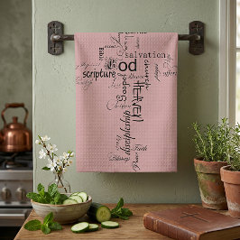 Paño De Cocina palabras cristianas