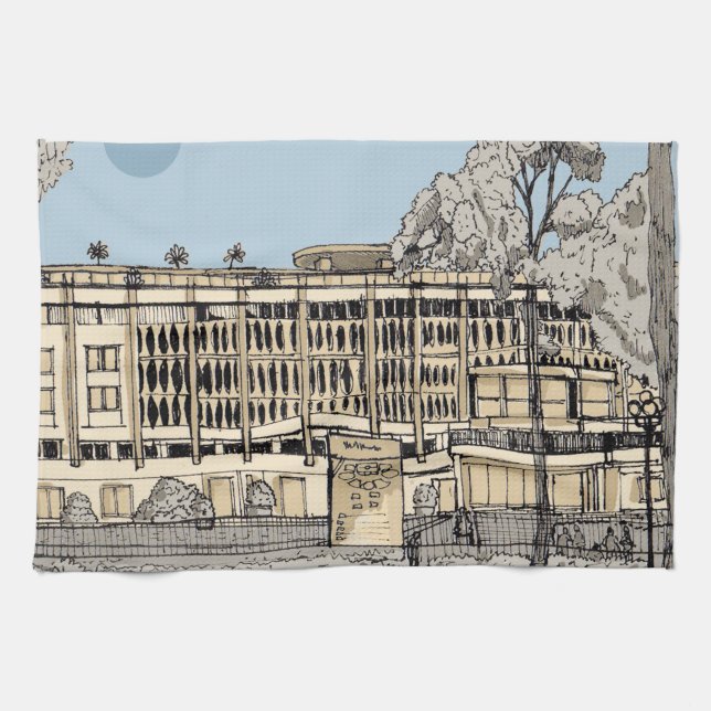 Paño De Cocina Palacio de la Independencia Saigon Vietnam (Horizontal)