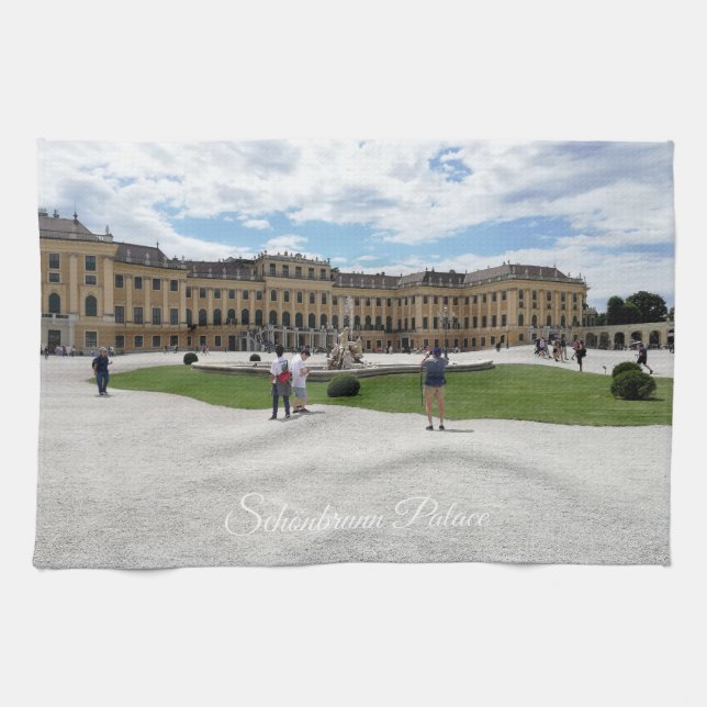 Paño De Cocina Palacio Schönbrunn Viena, Austria (Horizontal)