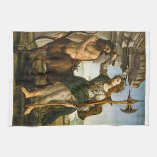 Paño De Cocina Pallas y el Centauro de Sandro Botticelli