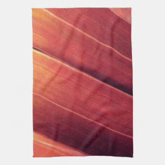 Paño De Cocina Palm Fronds in Rust and Gold