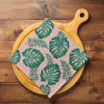 Paño De Cocina Palm rosa y verde tropical deja un patrón sin mar<br><div class="desc">El trópico de hojas de palmera rosadas y verdes sin mar es un diseño vibrante y animado con un surtido de hojas de palmera rosas y verdes dispuestas en forma repetitiva. El patrón tiene una distribución perfecta, lo que significa que los bordes del diseño se mezclan perfectamente para crear un...</div>