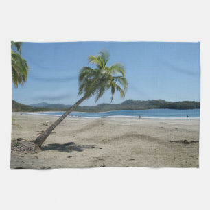 Paño De Cocina Palmeras en la playa