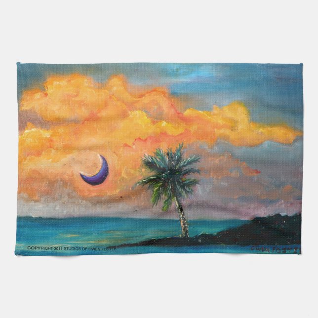 PAÑO DE COCINA PALMETTO, LUNA (Horizontal)