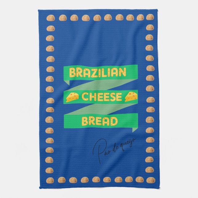 Paño De Cocina Pan de queso brasileño (Vertical)