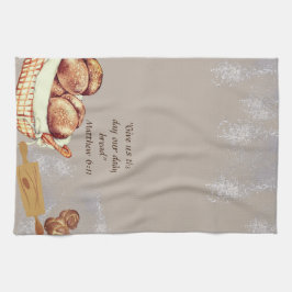 Paño De Cocina Pan Making Large Over Print Apron