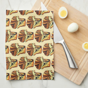 Paño De Cocina Panadería judía Babka Chocolate Pan