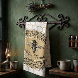 Paño De Cocina Panal de abeja amable
