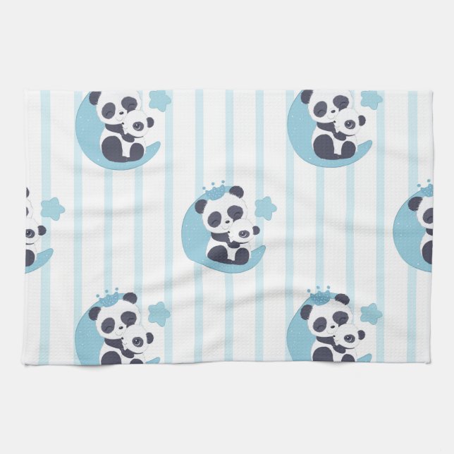 Paño De Cocina Panda Lover | Life Is Better With A Panda (Horizontal)