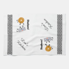 Paño De Cocina ¡Panecillo y queso cremoso - Shalom!