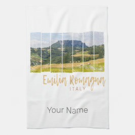 Paño De Cocina Panorama Emilia-Romagna Italia