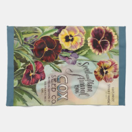 Paño De Cocina Pansies