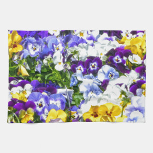 Paño De Cocina Pansies