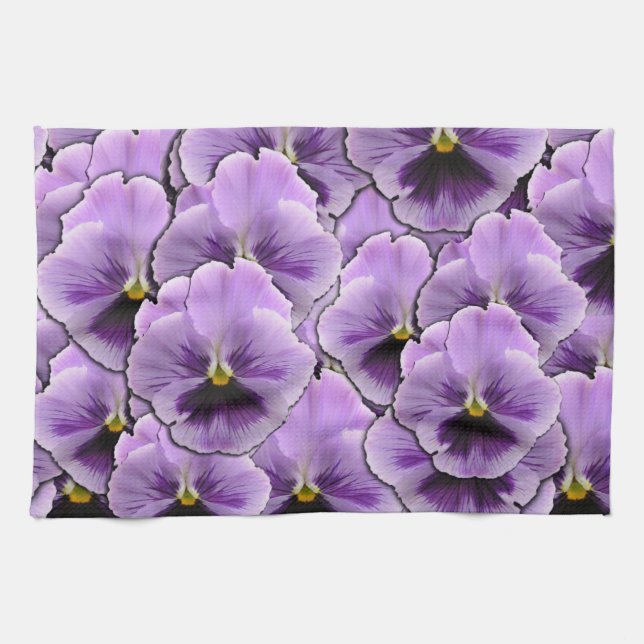 Paño De Cocina Pansy Garden (Horizontal)
