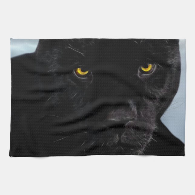 Paño De Cocina Pantera negra Panthera (Horizontal)