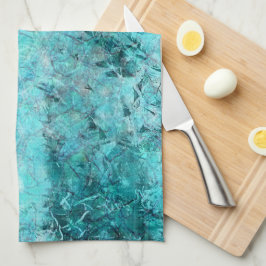 Paño De Cocina Papel de neón azul crudo