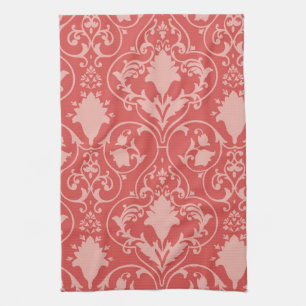 Paño De Cocina Papel pintado antiguo de la voluta