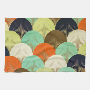 Paño De Cocina Papel pintado colorido: diseño artístico.