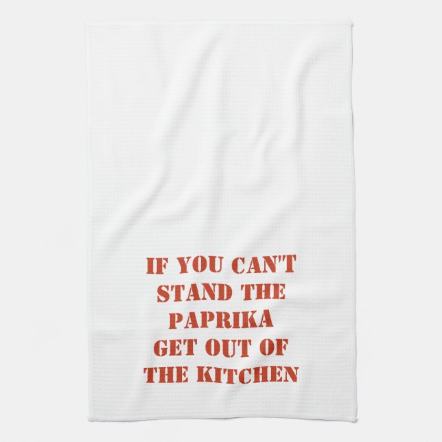 PAÑO DE COCINA PAPRIKA KITCHEN TOWEL - NARANJA (Vertical)