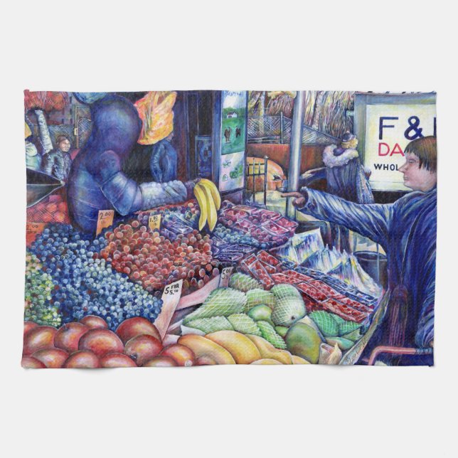 Paño De Cocina Para el consumo mental solamente (Horizontal)