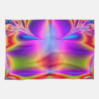 Paño De Cocina Para siempre fractal del color