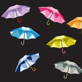 Paño De Cocina paraguas de primavera