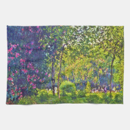 Paño De Cocina Parc Monceau Claude Monet