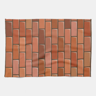 Paño De Cocina pared de ladrillo