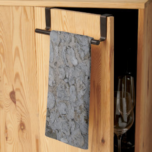 Paño De Cocina Pared de Piedra Coral Caribeña Rústica 3
