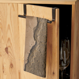 Paño De Cocina Pared de Piedra Rústica Napoli 2 - Yin Yang