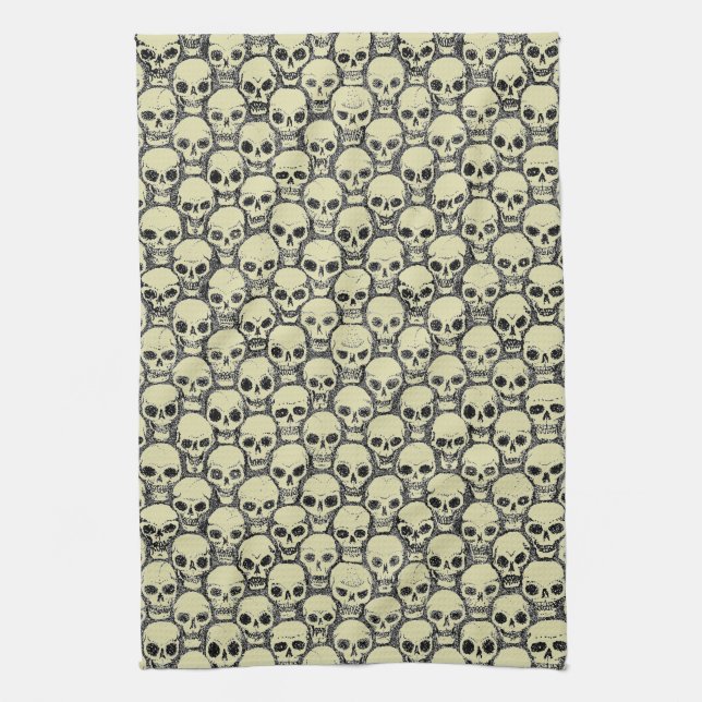 Paño De Cocina Pared o'Skulls (Vertical)
