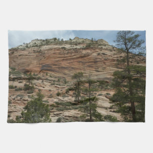 Paño De Cocina Paredes de roca desgastadas en el Parque Nacional 