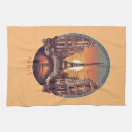 Paño De Cocina París, Ciudad del Amor y la Luz