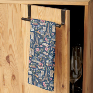 Paño De Cocina Paris Dark Icons Chic Design
