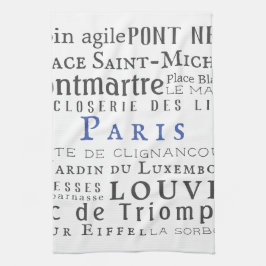 Paño De Cocina París y sus puntos de referencia
