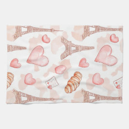 Paño De Cocina Parisian Romance Valentine