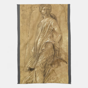 Paño De Cocina Parnaso, Musa Bailando por Andrea Mantegna