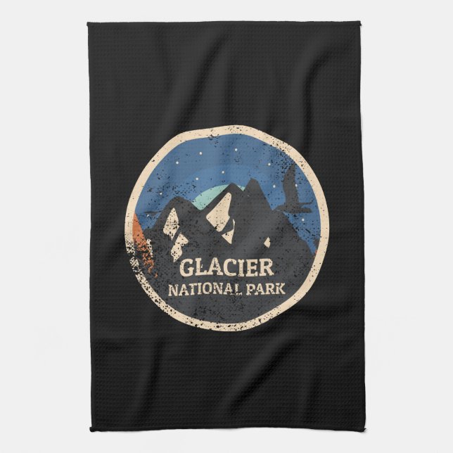 Paño De Cocina Parque nacional Glaciar (Vertical)