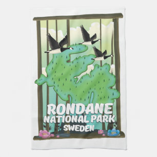 Paño De Cocina Parque Nacional Rondane Suecia