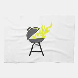 PAÑO DE COCINA PARRILLA DEL BBQ
