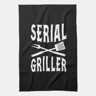Paño De Cocina Parrillada serie Gracioso Humor BBQ Gift Barbecuer