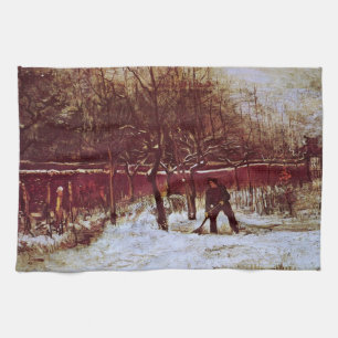 Paño De Cocina Parsonage Garden de Nuenen de Vincent van Gogh