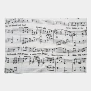 Paño De Cocina Partitura