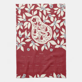 Paño De Cocina Partridge Pear Tree 2026 Calendar - Cream