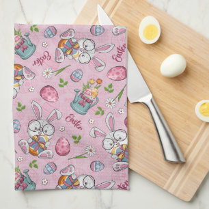 Paño De Cocina Pascua de conejo conejo